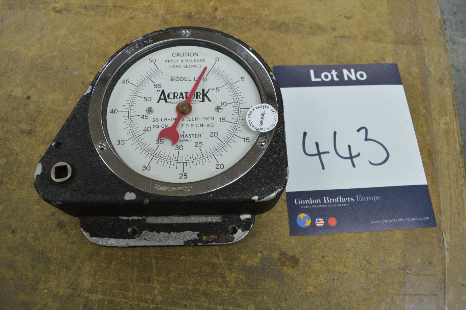 Acratork, Model: L1, Torque Gauge