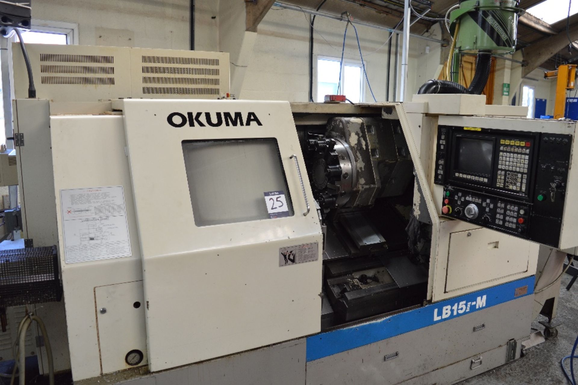 Okuma LB15 II-M CNC lathe
Serial no. 0605.1310
Max