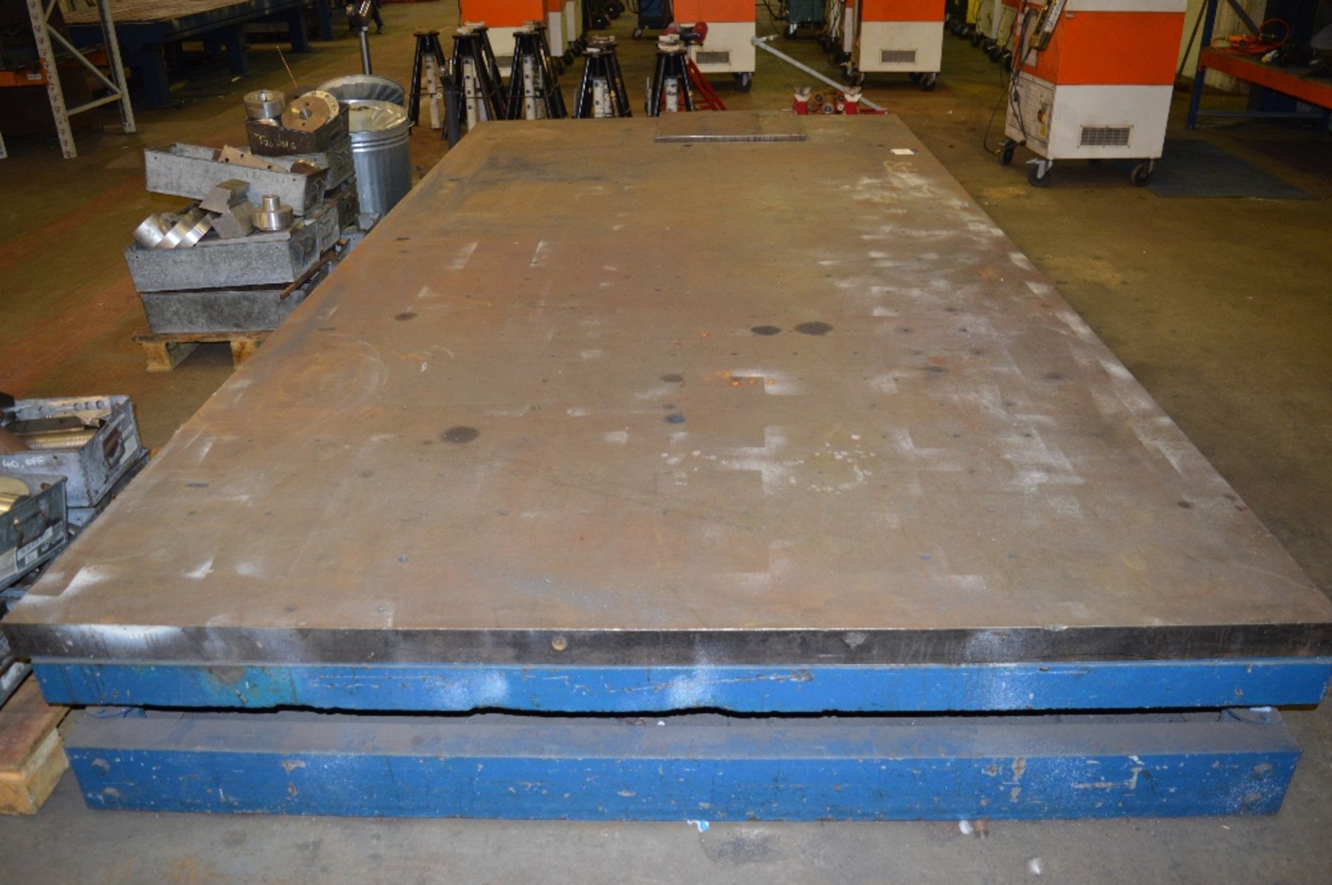 Steel Welding Bench
4.30m (w) x 2.18m (d) x 0.43m - Image 2 of 3