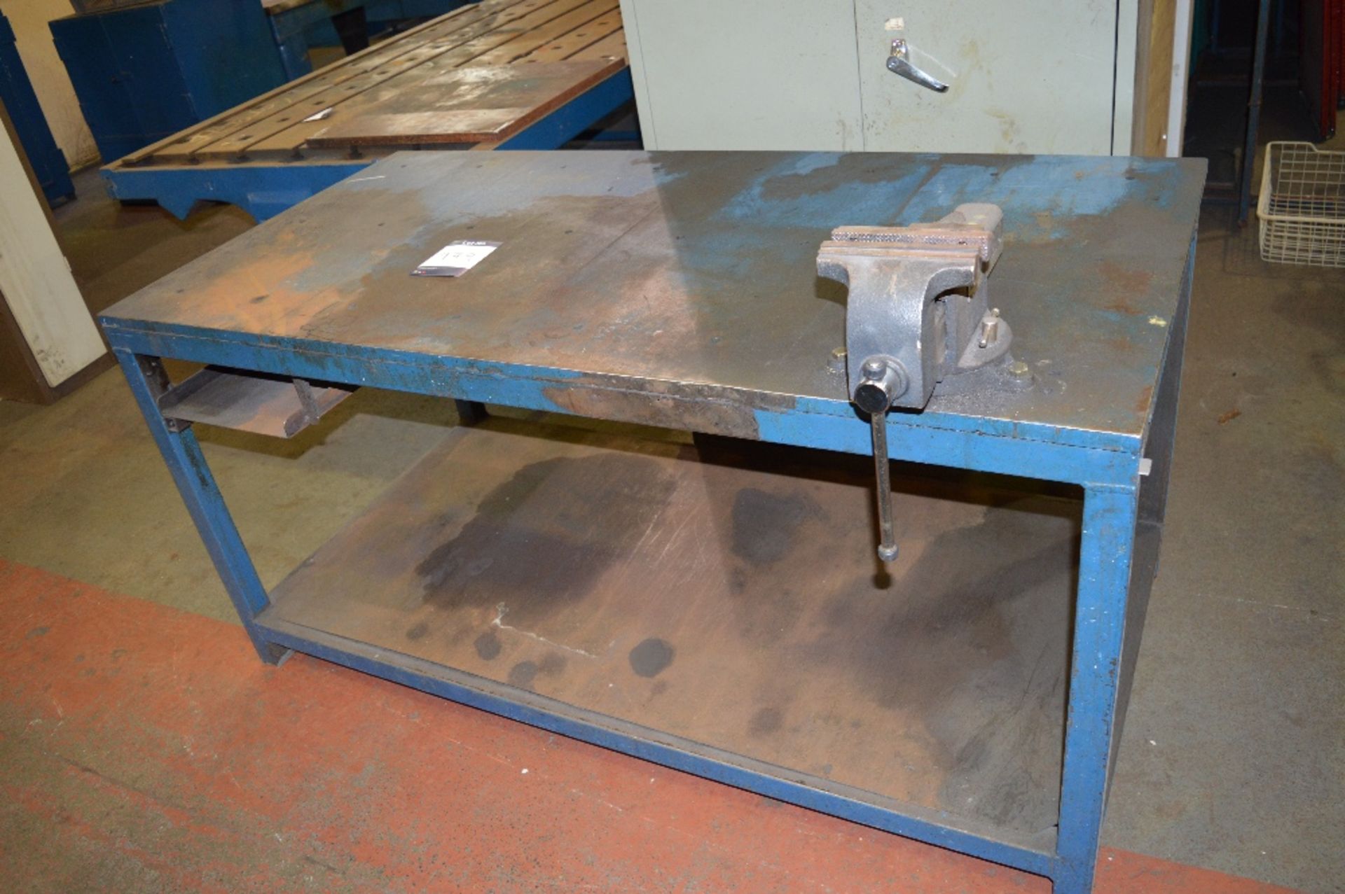 Steel Welding Bench with Stanely 6" Vice
1.60m (w)