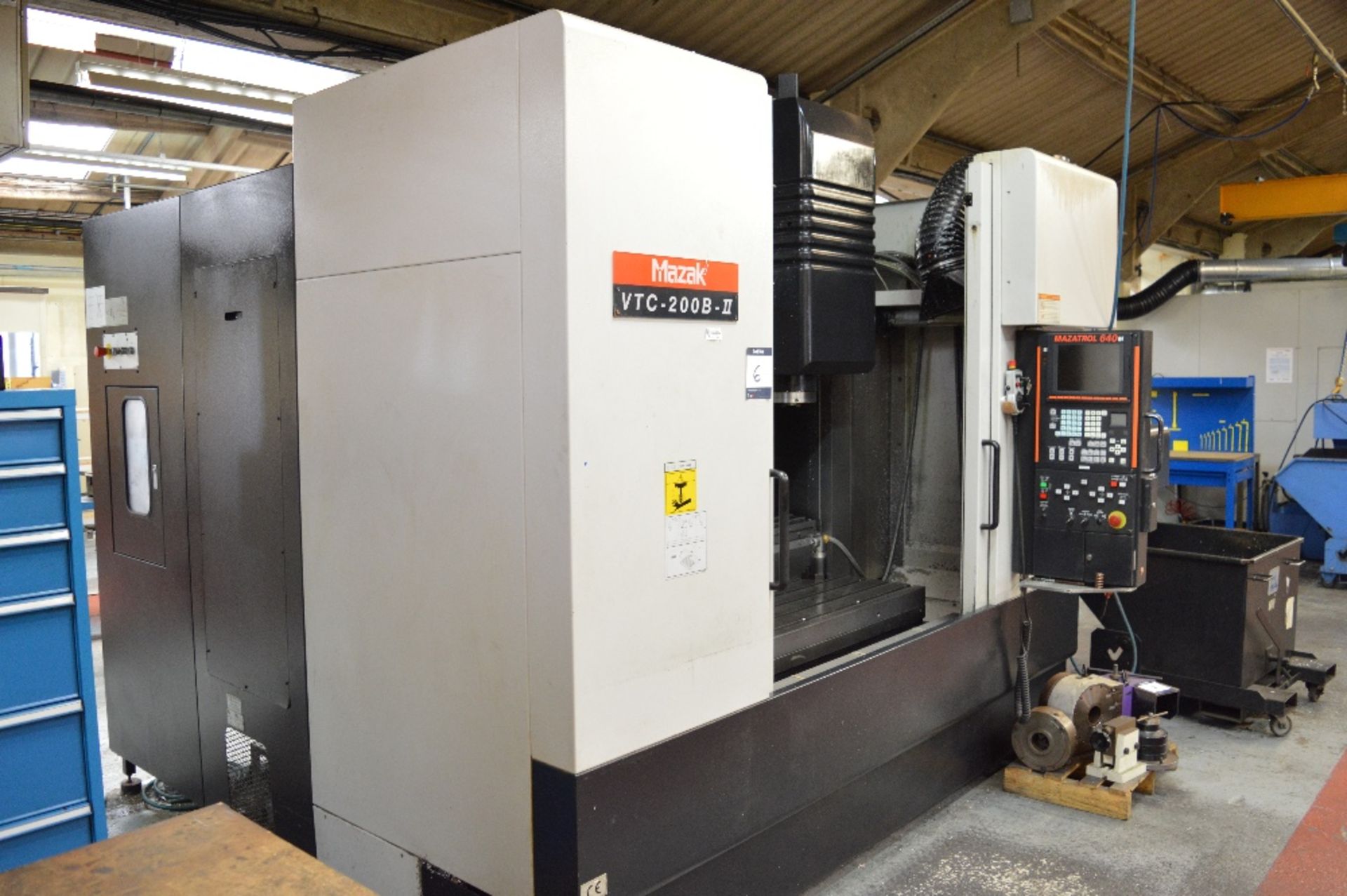 Mazak VTC-200B-II 3 axis CNC vertical machining ce - Image 2 of 17