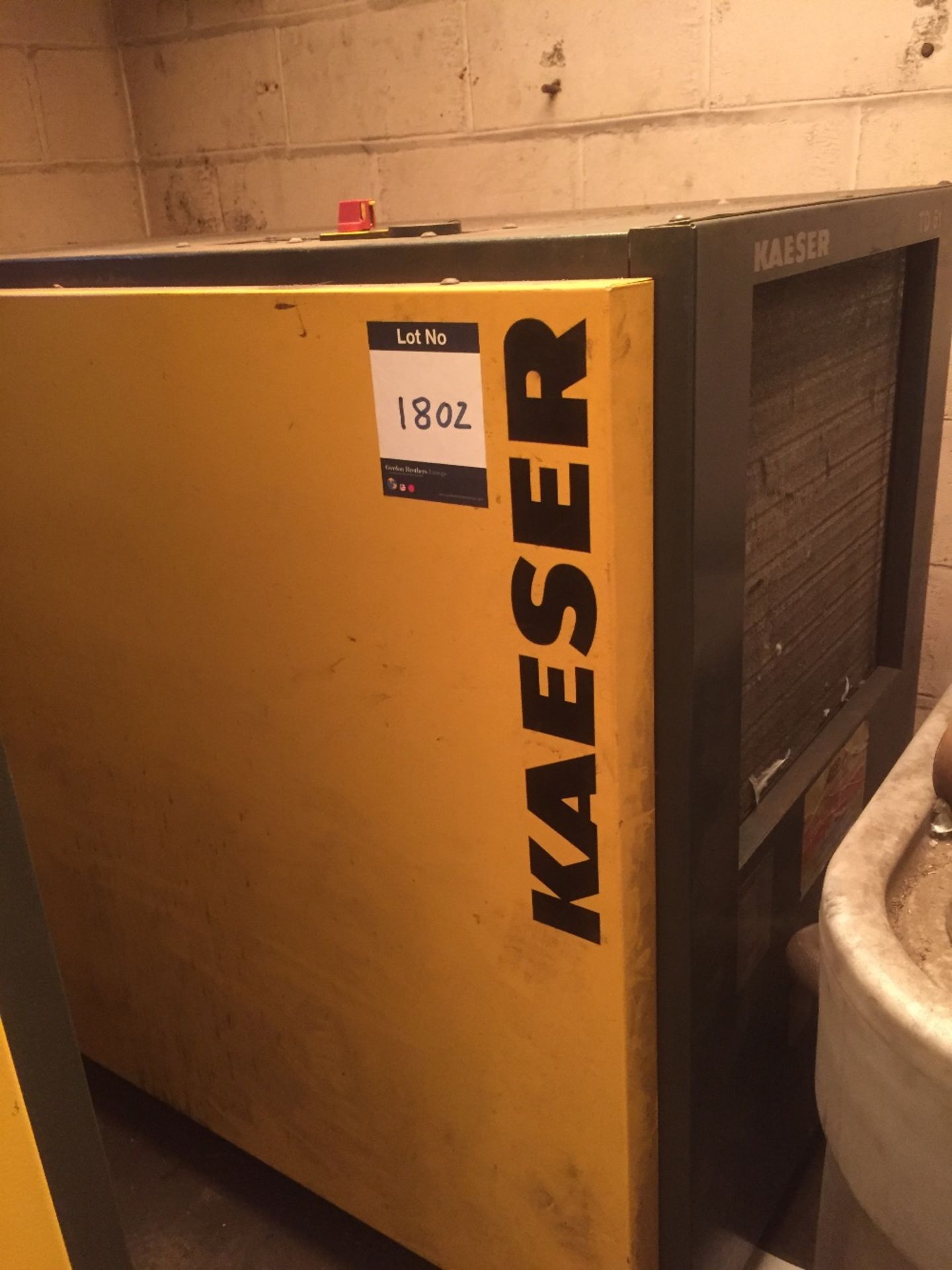 HPC Kaeser TD 61 refrigerant air dryer
Serial No.