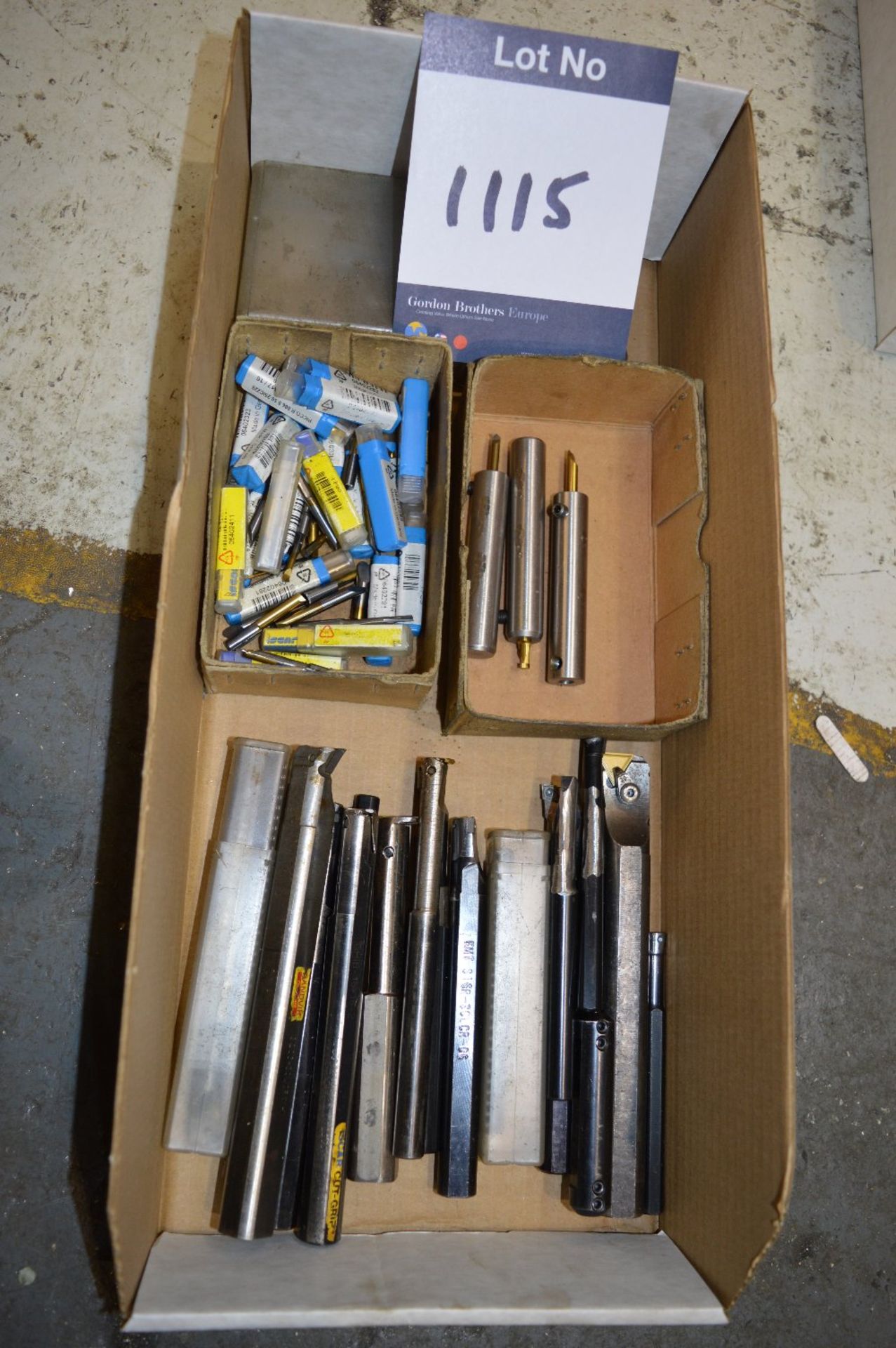 Various Small Turning Boring Bars, as lotted