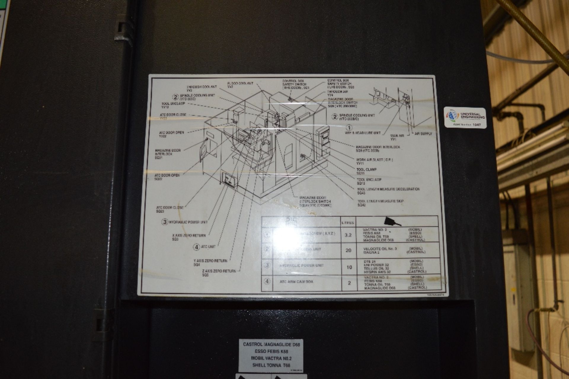 Mazak VTC-200B-II 3 axis CNC vertical machining ce - Image 9 of 10