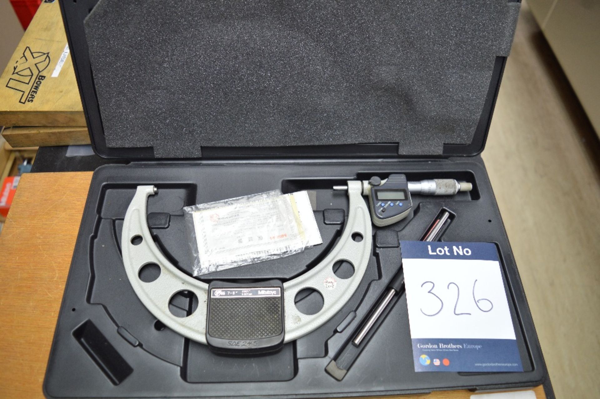 Mitutoyo 7-8" Digital Micrometer
Serial Number: 23