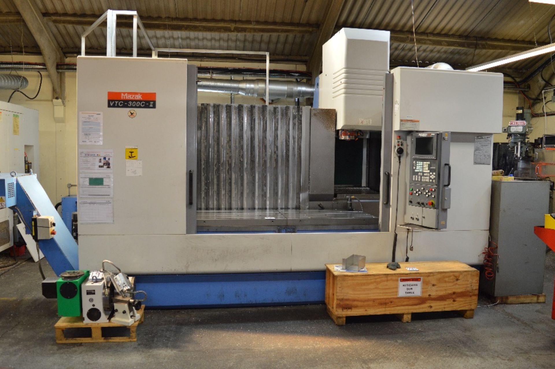 Mazak VTC-300C-II 3 axis CNC vertical machining ce