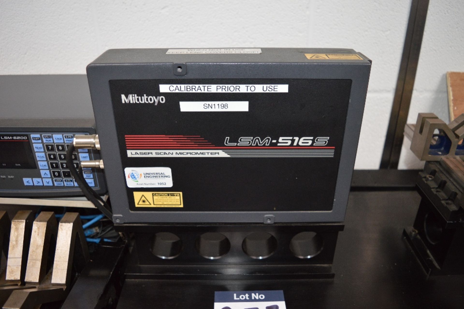 Mitutoyo LSM-516 S laser scan micrometer
Serial no - Image 4 of 5