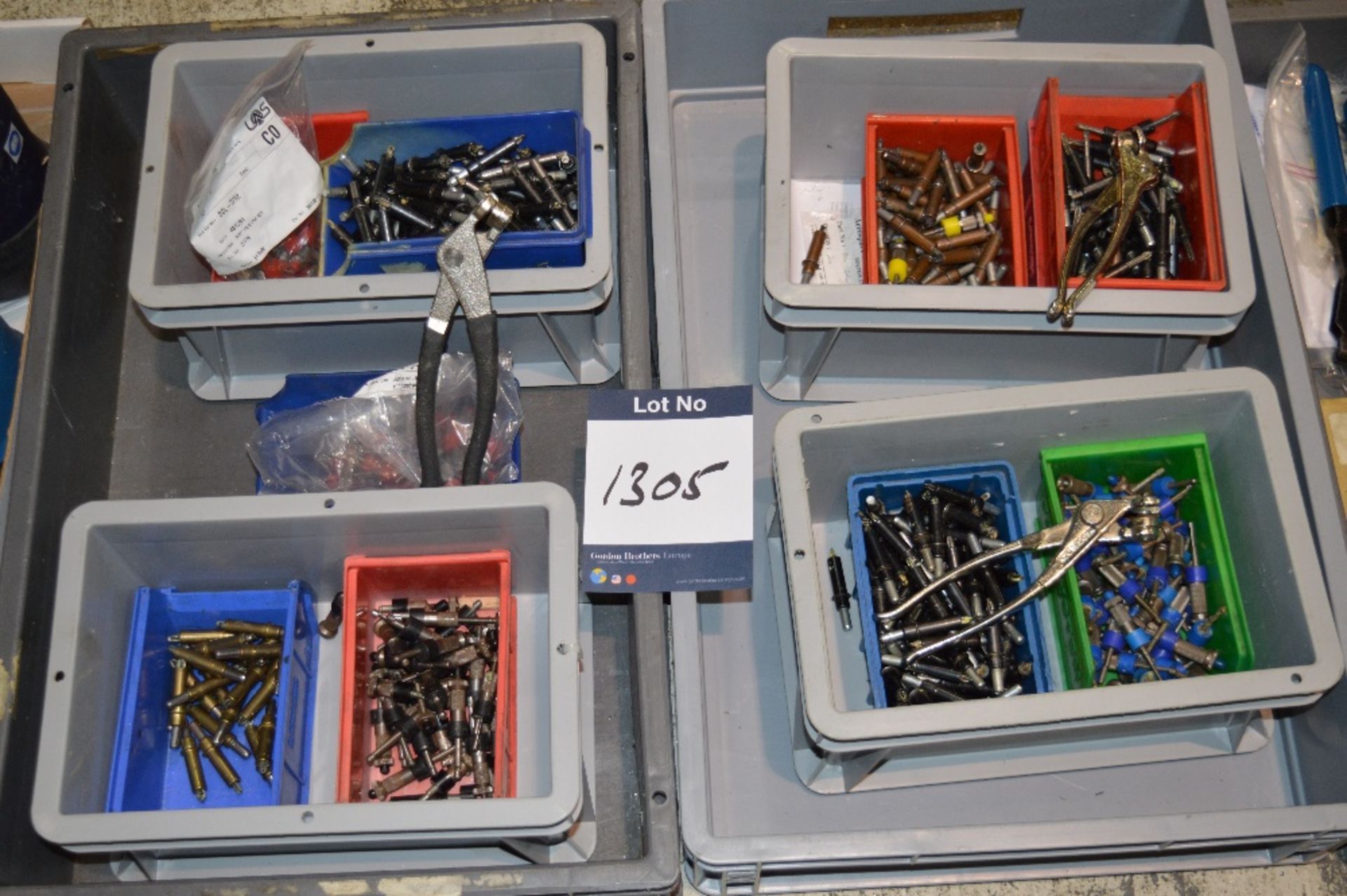 Various Skin Pins and Tools, as lotted