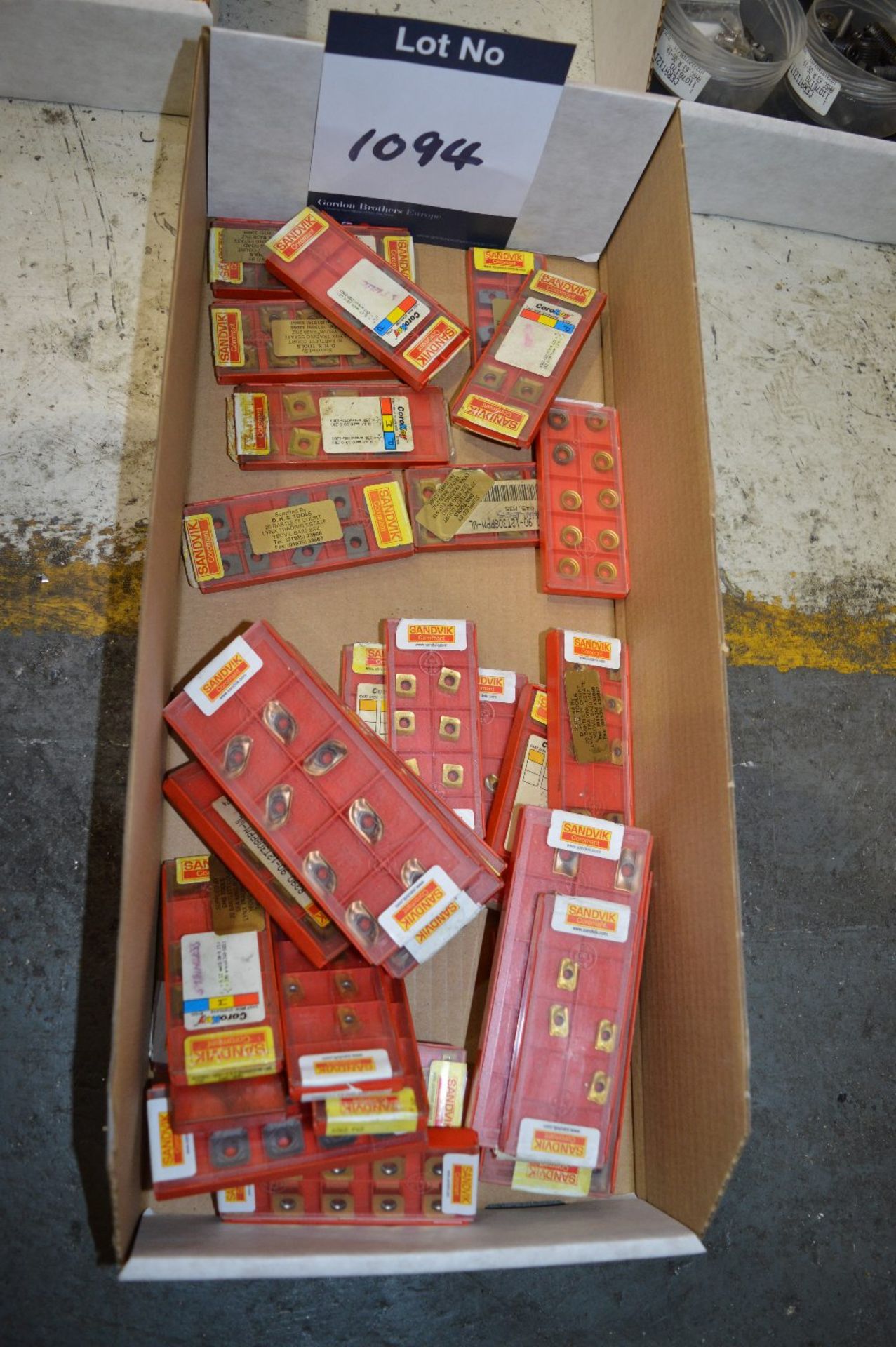 Approx 30 Boxes of Sandvik Milling Tips, as lotted