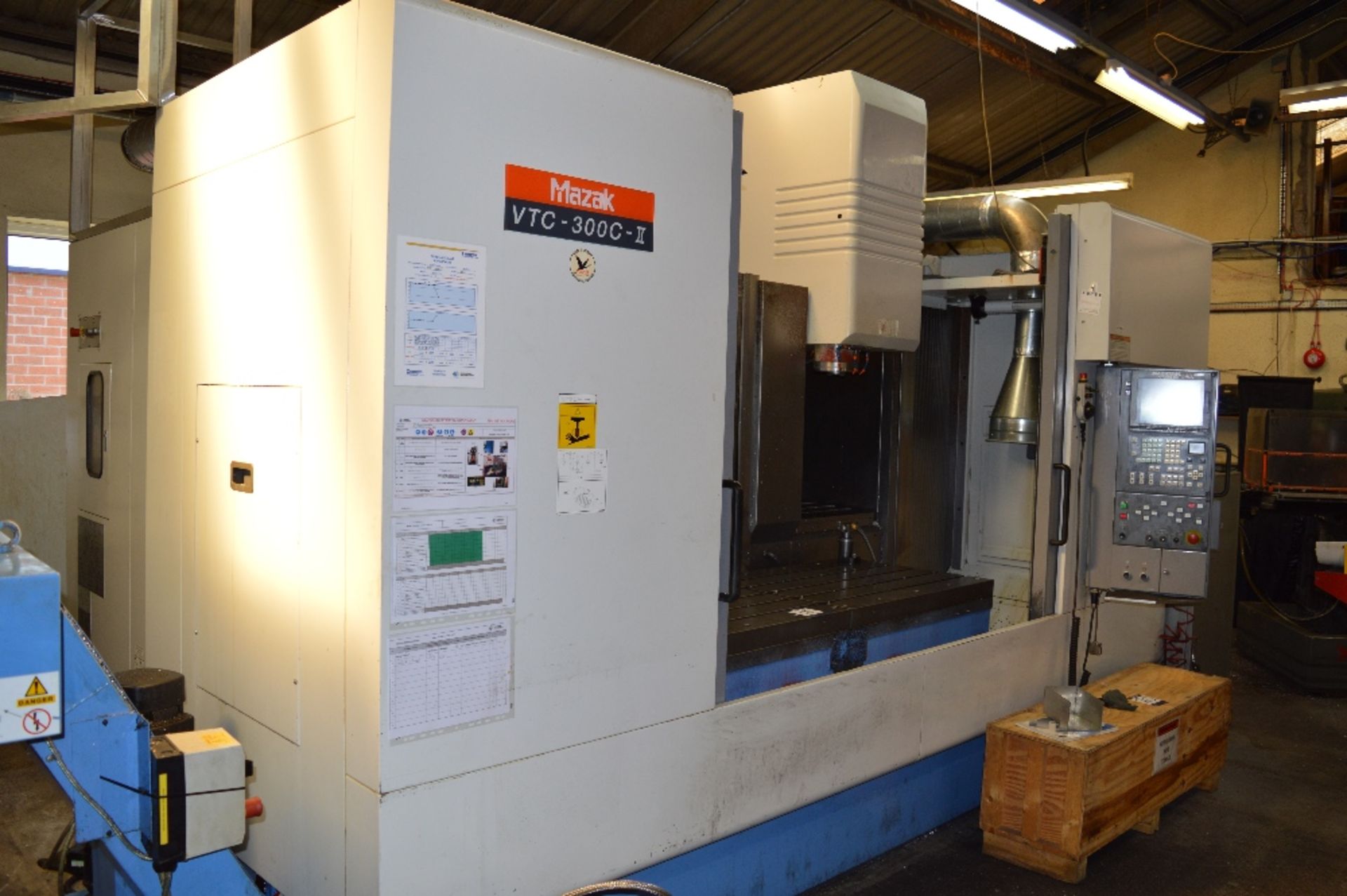 Mazak VTC-300C-II 3 axis CNC vertical machining ce - Image 13 of 14