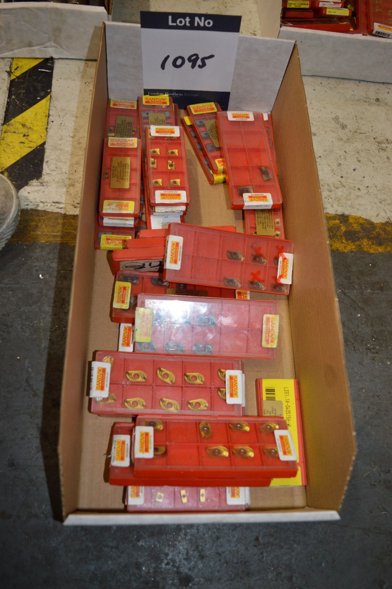 Approx30 Boxes of Sandvik Milling Tips, as lotted