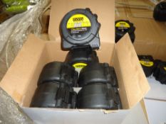 6 - 7.5 metre heavy duty tape measures
New & unused