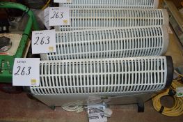 3 - 240v electric radiators