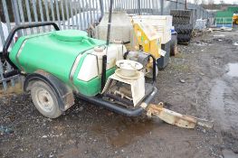 Diesel driven pressure washer bowser