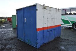 10 ft x 8 ft steel store
c/w keys
A343922