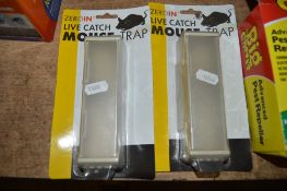 2 - Live catch mouse traps
New & unused