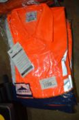 3 - Hi-Viz orange boiler suits Size XL
New & unused