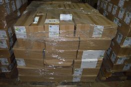 Appx 112 Boxes  x 10 rolls    Each roll contains 50  White Refuse Sacks  
Each sack measures