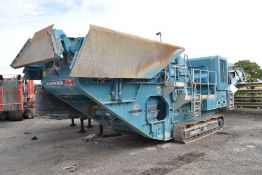 Powerscreen Trakpactor XH320X steel tracked impact crusher
Year: 2013
S/N: MD26357
Hours: 1677