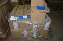 Appx 35 Boxes  x 20 rolls    Each roll contains 10  Blue Refuse Sacks  c/w Draw String
Each sack