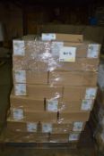 Appx 136 Boxes  x 10 rolls    Each roll contains 50  White Refuse Sacks  
Each sack measures