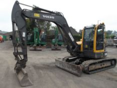 Volvo ECR 88 Plus 8.8 tonne rubber tracked midi excavator  
Year: 2010
S/N: 14745
Recorded hours: