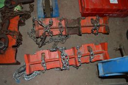 2 - Rigid No.46 pipe clamps