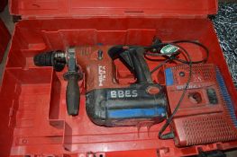 Hilti TE6-A cordless SDS rotary hammer drill c/w charger & carry case