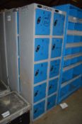 10 compartment battery bank locker system BAT015H