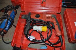 Hilti TE2 110v power drill c/w carry case BK50