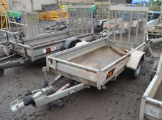 Indespension 8ft x 4ft single axle plant trailer S/N:10A111020