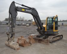 Volvo ECR 88 Plus 8 tonne rubber tracked midi excavator
Year: 2011