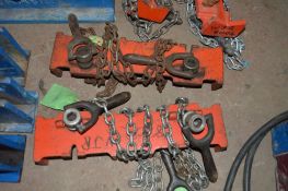 2 - Rigid No.46 pipe clamps