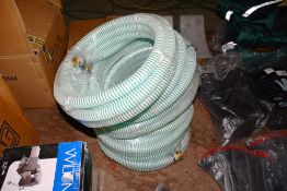 5 lengths of 1 inch light duty water pipe with fittings  New & unused