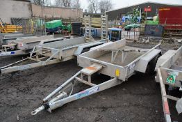 Indespension 8ft x 4ft tandem axle plant trailer
SN: 091966