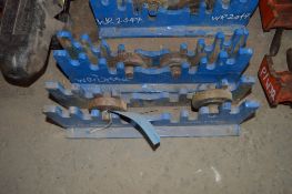 Pair of steel pipe rollers