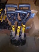 5 - round mouth mini shovels New & unused