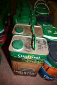 2 - 5 litre tins of Cuprinol shed & fence protector Colour Rustic Green
New & unused