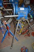 Rigid 110v pipe threader  c/w foot pedal, threading head & cutting head SR3162