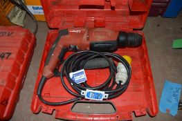 Hilti TE2 110v power drill c/w carry case 0048