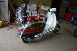 1963 Lambretta Li 125cc series 3 scooter motorcycle