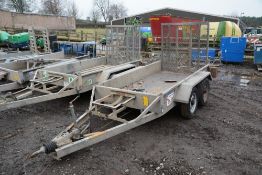 Indespension 8ft x 4ft tandem axle plant trailer
211-964