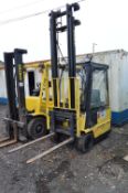 Hyster 1.50 1.5 tonne electric fork lift truck
Year: 2001
S/N: C203A02195Y
Recorded hours: 2541