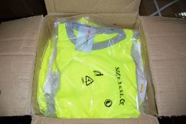 18 - Hi-Viz yellow T-Shirts Size 3XL New & unused