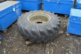 JCB 3CX wheel & tyre