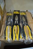 4 pairs of Chunky 8 inch combination pliers New & unused