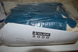 10 pairs of Click heavy duty safety gloves size L New & unused