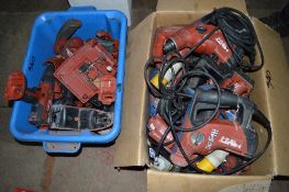 2 boxes of various Hilti drills for spares