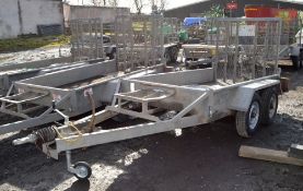 Indespension 8ft x 4ft twin axle plant trailer
244109