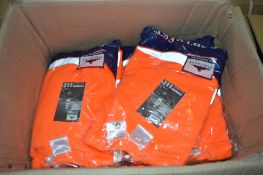 12 - Hi-Viz orange sweatshirts size M